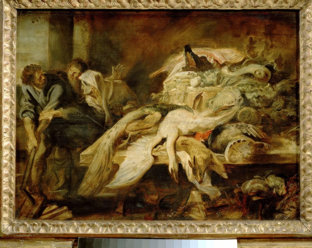 Filopoemen, generał Achajów, przez starą kobietę z M autorstwa Peter Paul Rubens