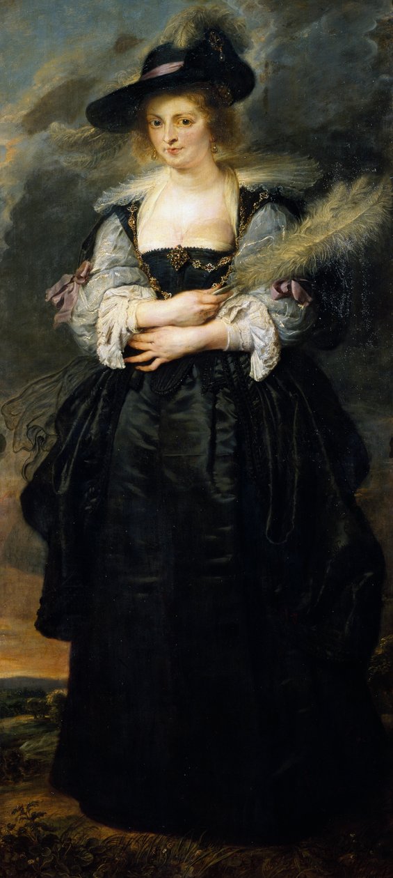 Portret Helene Fourment, autor: Peter Paul Rubens (1577-1640) autorstwa Peter Paul Rubens