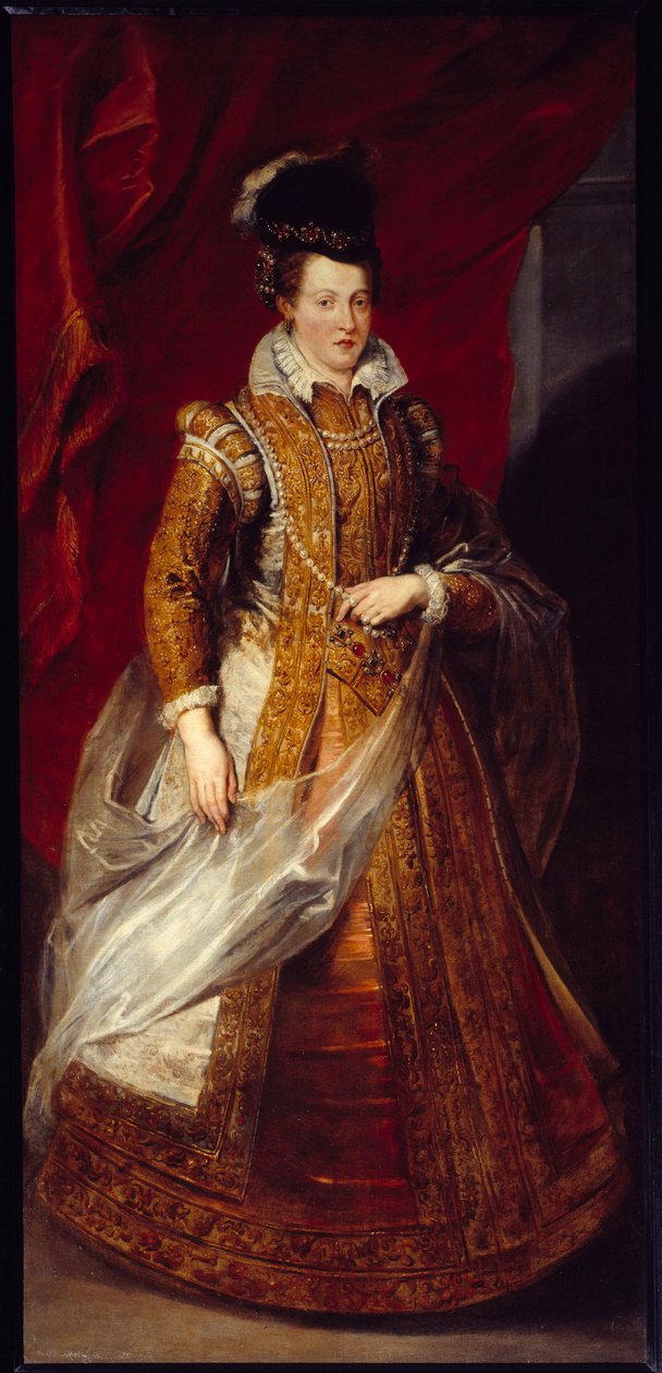 Portret Joanny Austriackiej autorstwa Peter Paul Rubens