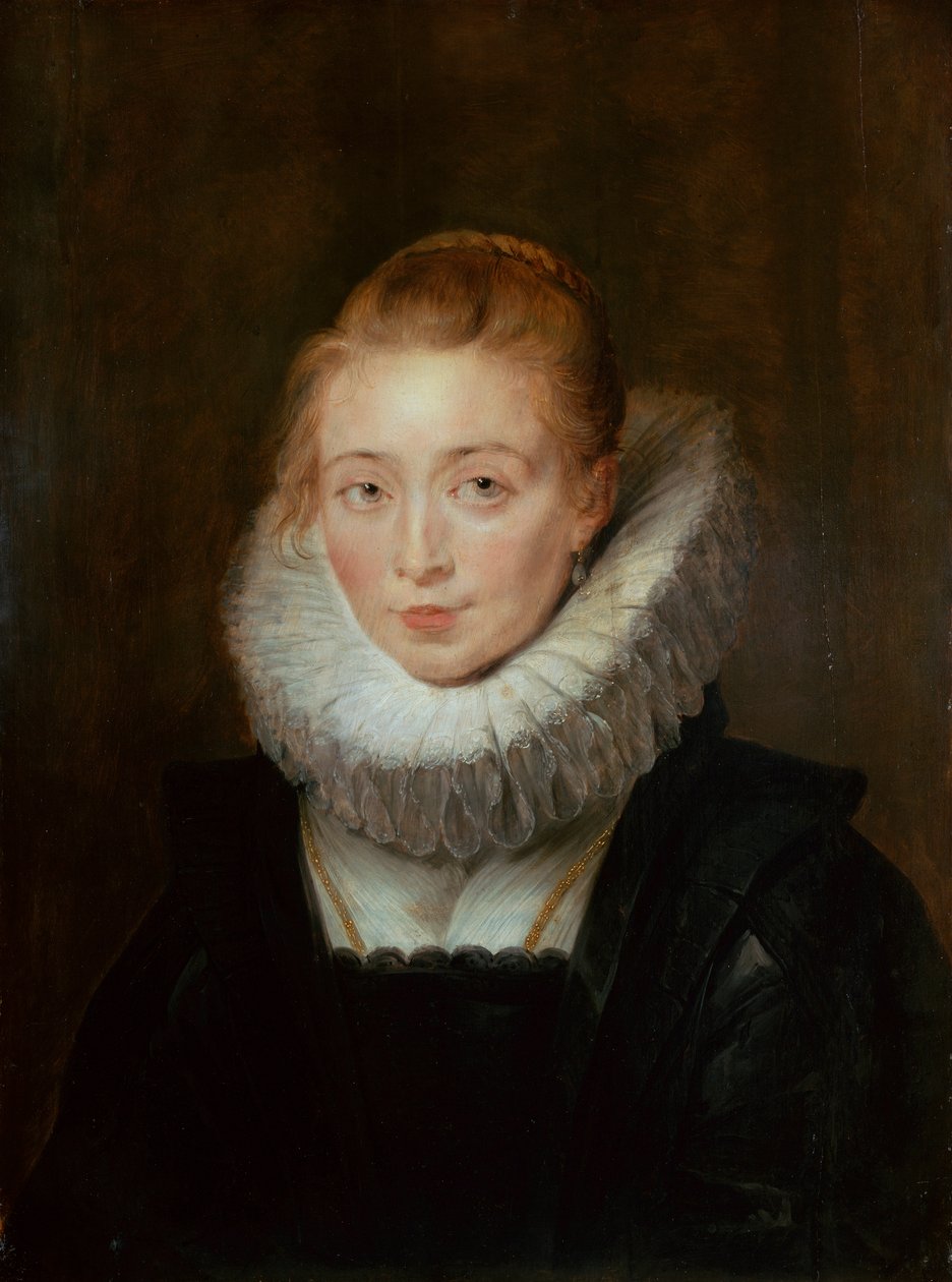 Portret damy dworu dla infantki Izabeli, lata 20. XVII wieku. autorstwa Peter Paul Rubens