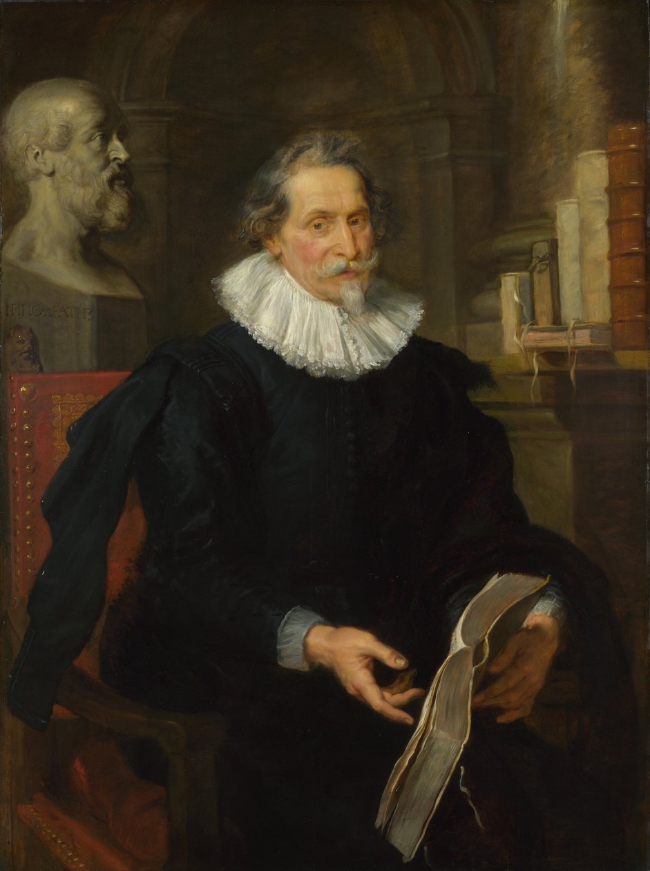 Portret Ludovica Nonniusza 1553-1645, ok. 1627 autorstwa Peter Paul Rubens