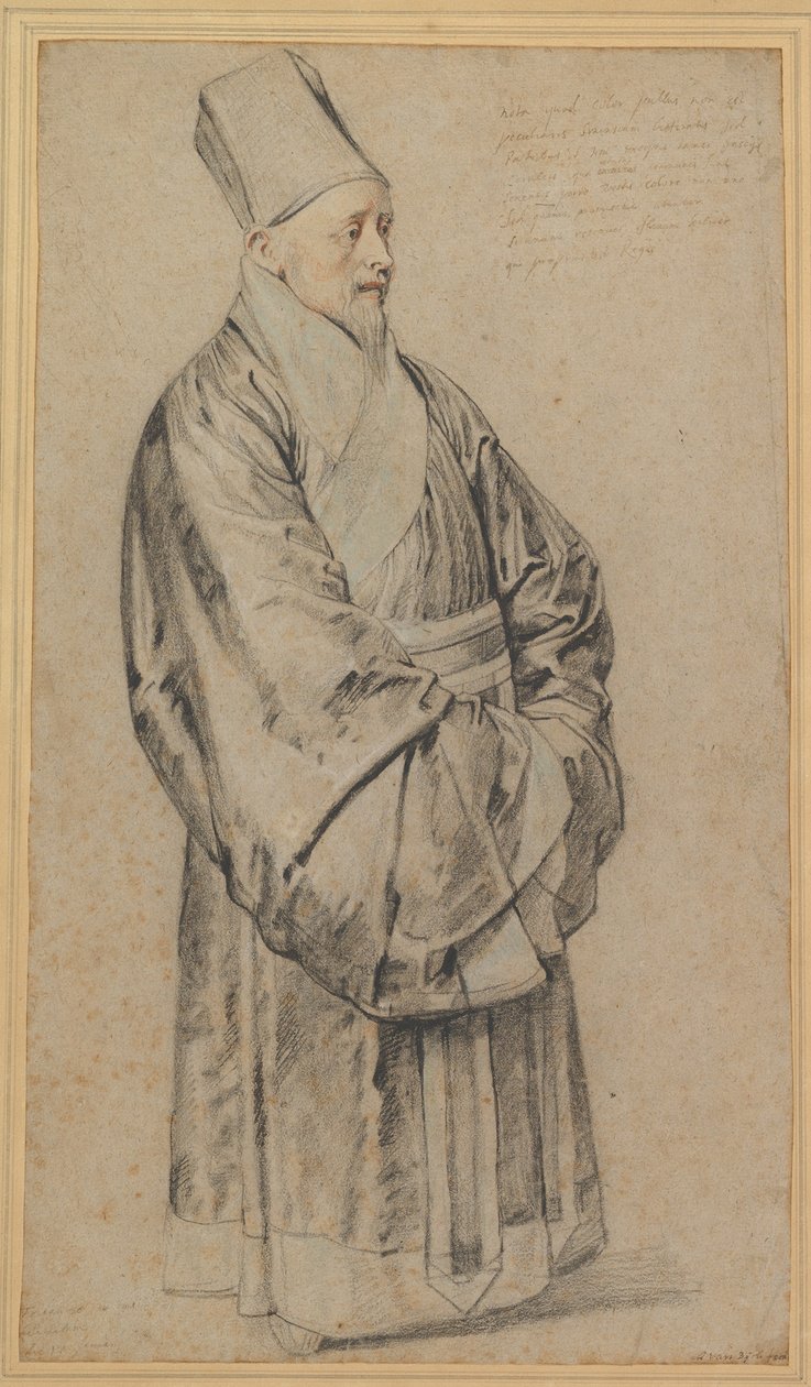 Portret Nicolasa Trigaulta w stroju chińskim autorstwa Peter Paul Rubens