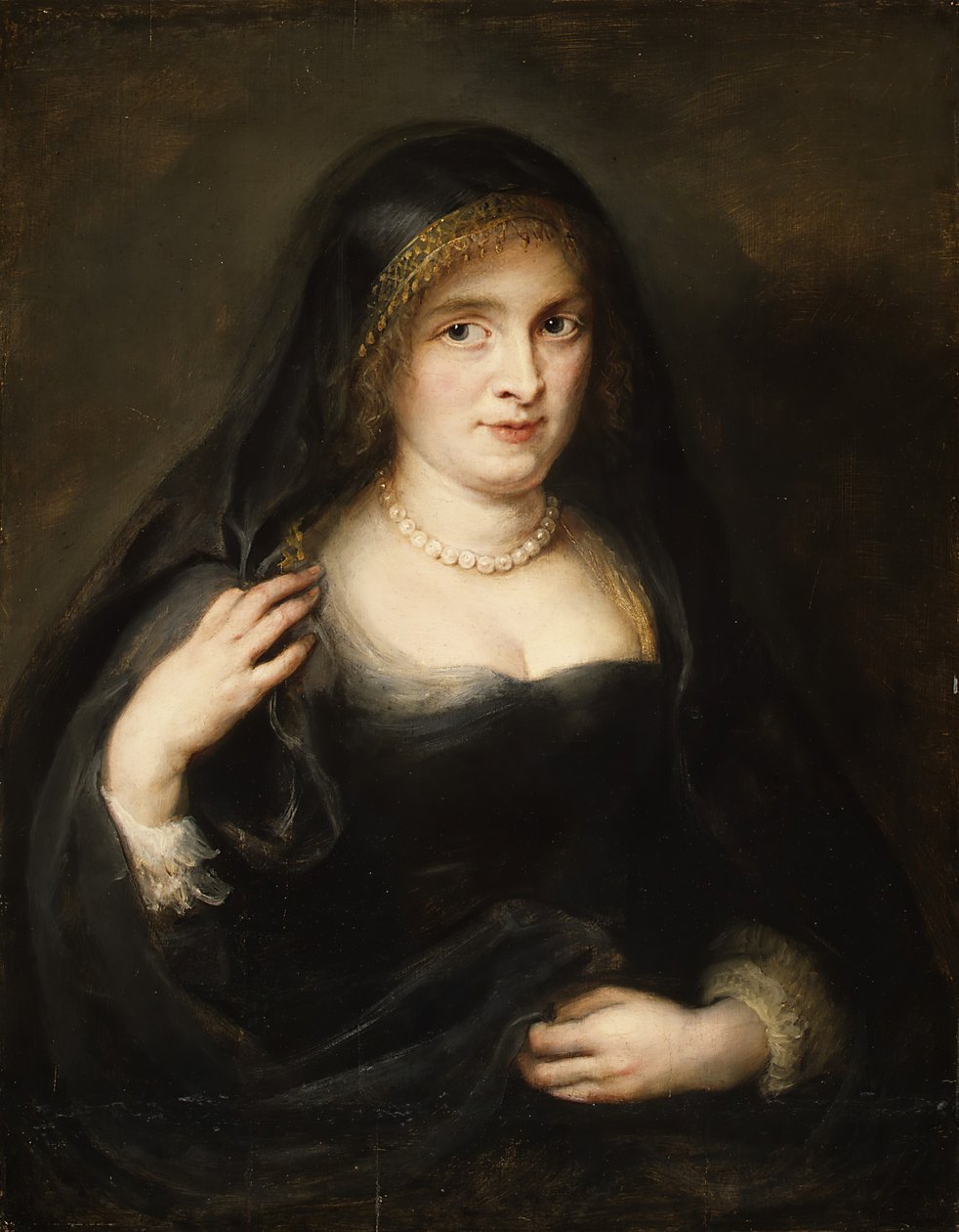 Portret kobiety, prawdopodobnie Susanna Lunden Susanna Fourment, 1599-1628, ca. 1625-27. autorstwa Peter Paul Rubens