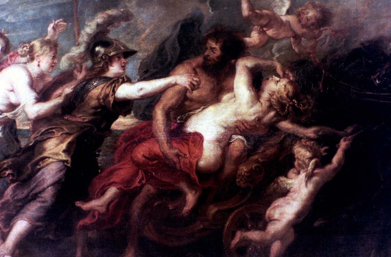 Gwałt Prozerpiny autorstwa Peter Paul Rubens