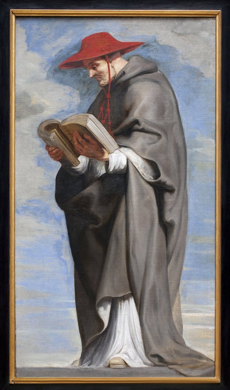 Św. Bonawentura. (Wisiorek św. Franciszka w ekstazie). Doktryna tego świętego, mało ceniona przez szkołę franciszkańską do końca XVI wieku, została uhonorowana przez teologów Contre Reforme. Sceny z życia tego świętego są autorstwa Peter Paul Rubens