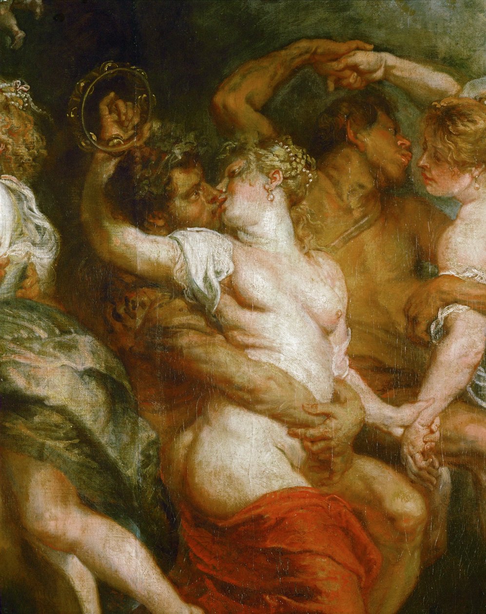 Satyr obejmujący bachantkę (olej na płótnie) autorstwa Peter Paul Rubens