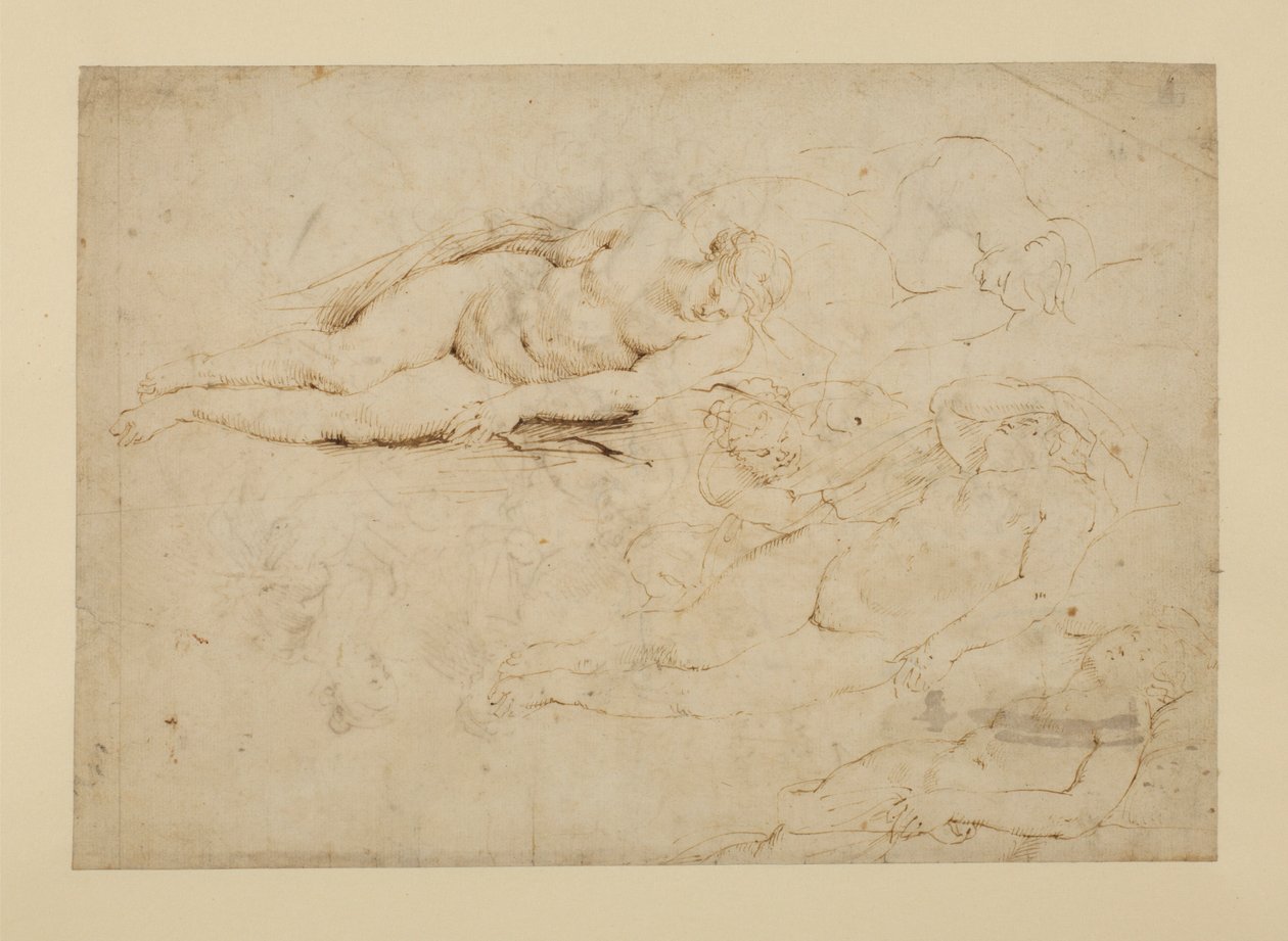 śpiące nimfy autorstwa Peter Paul Rubens