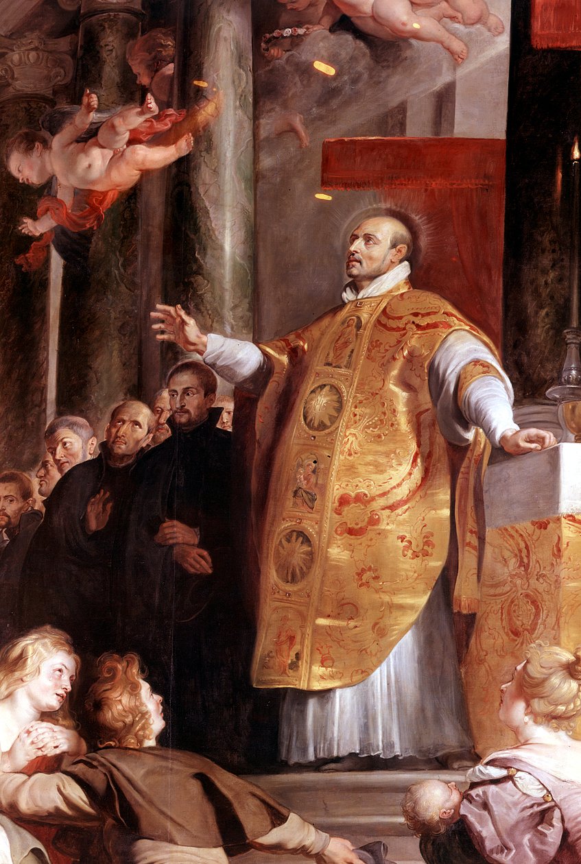 Św. Ignacy Loyola, XVI-wieczny żołnierz hiszpański i założyciel jezuitów, 1617-1618 autorstwa Peter Paul Rubens