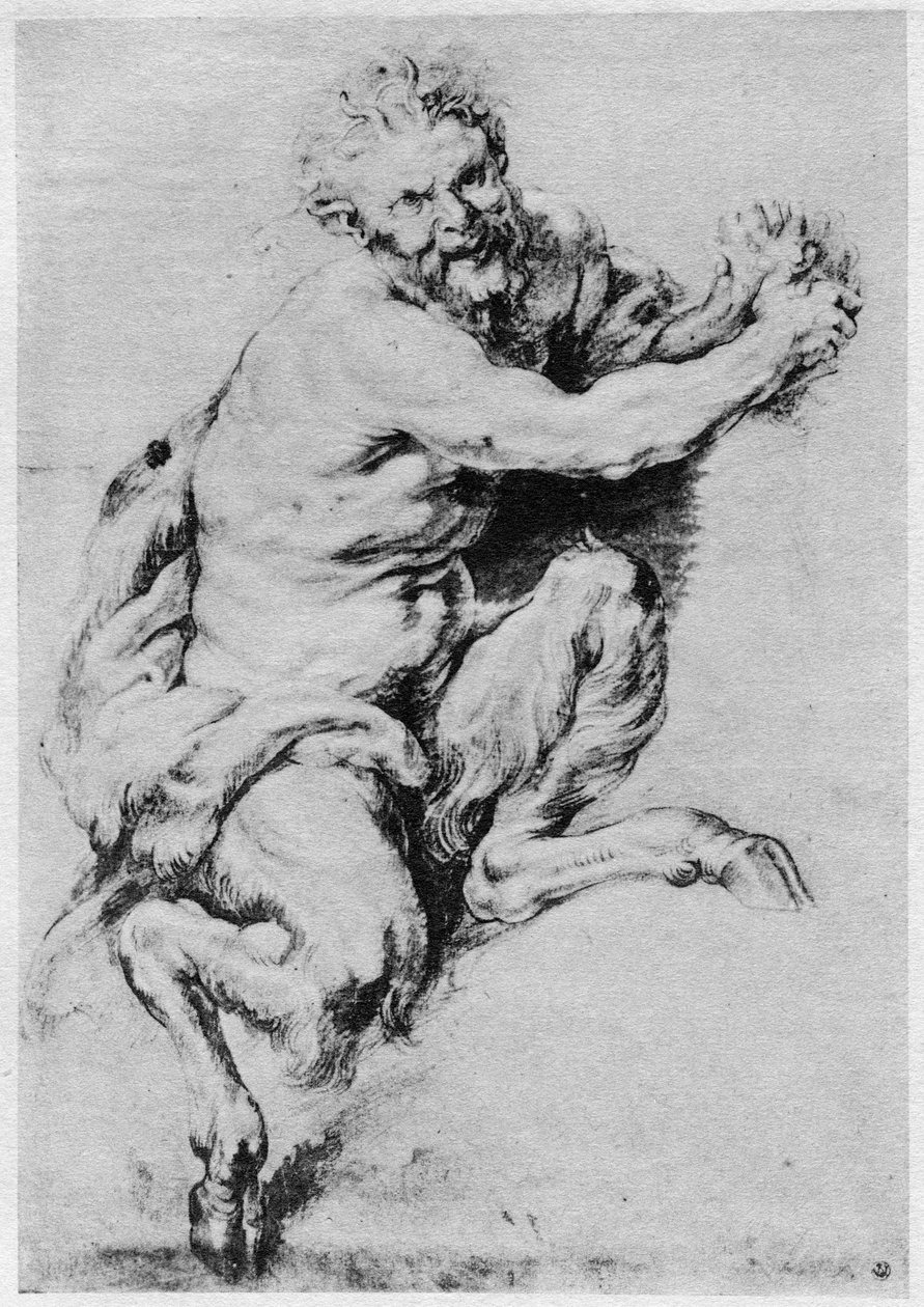Studium satyra, 1913. autorstwa Peter Paul Rubens