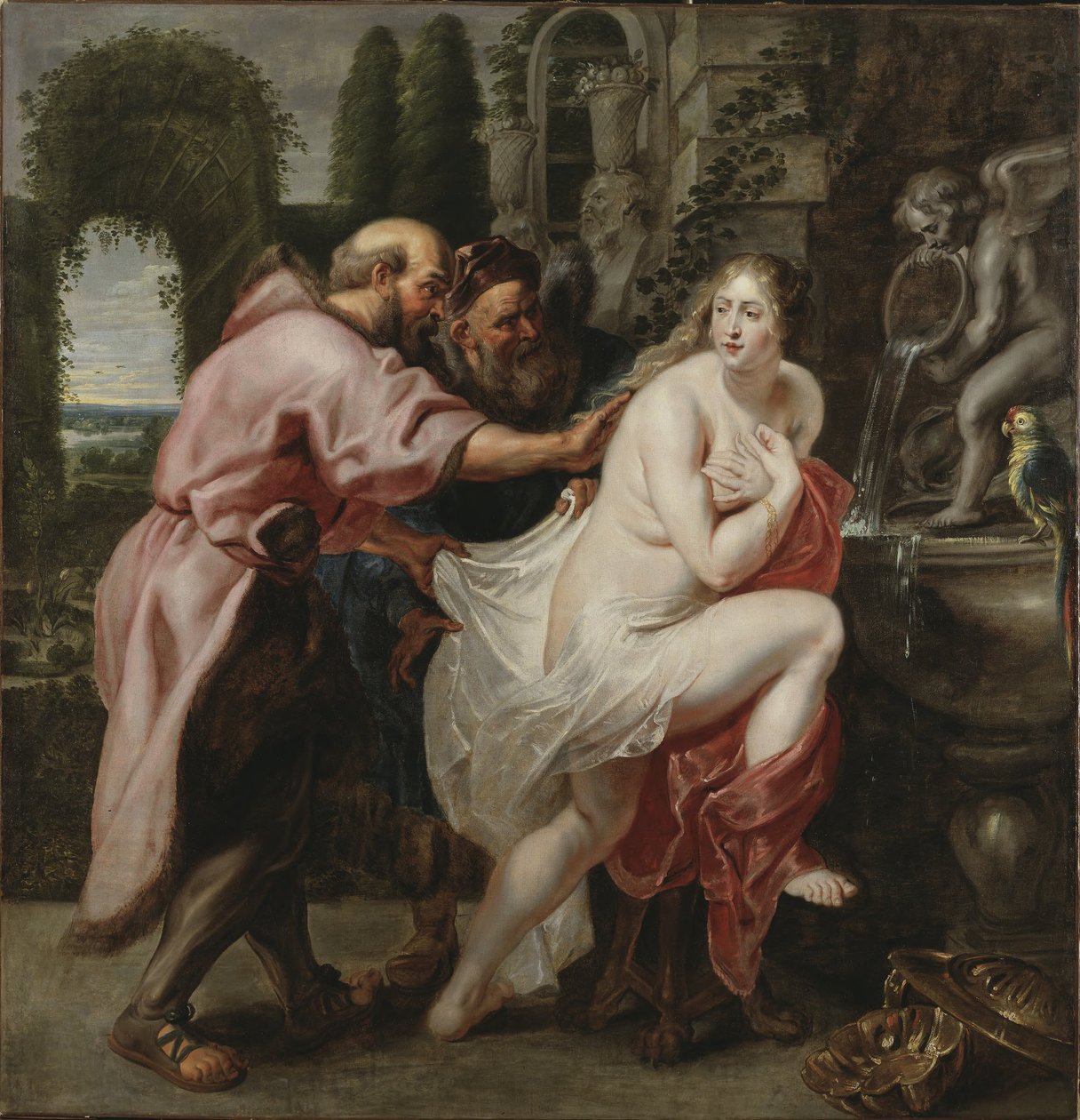 Zuzanna i starcy autorstwa Peter Paul Rubens