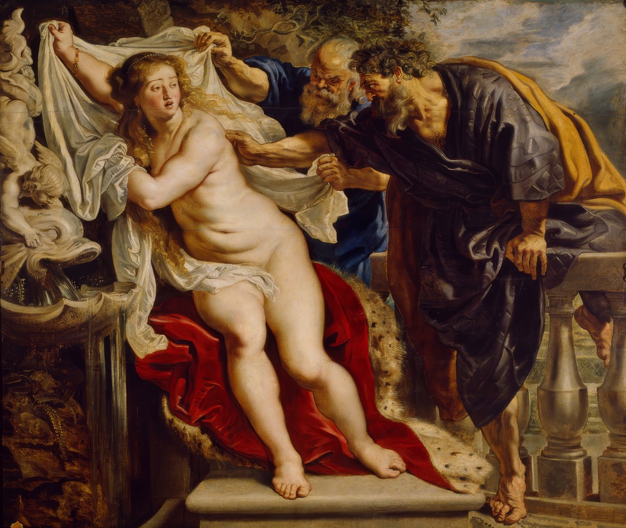 Zuzanna i dwoje starych ludzi autorstwa Peter Paul Rubens