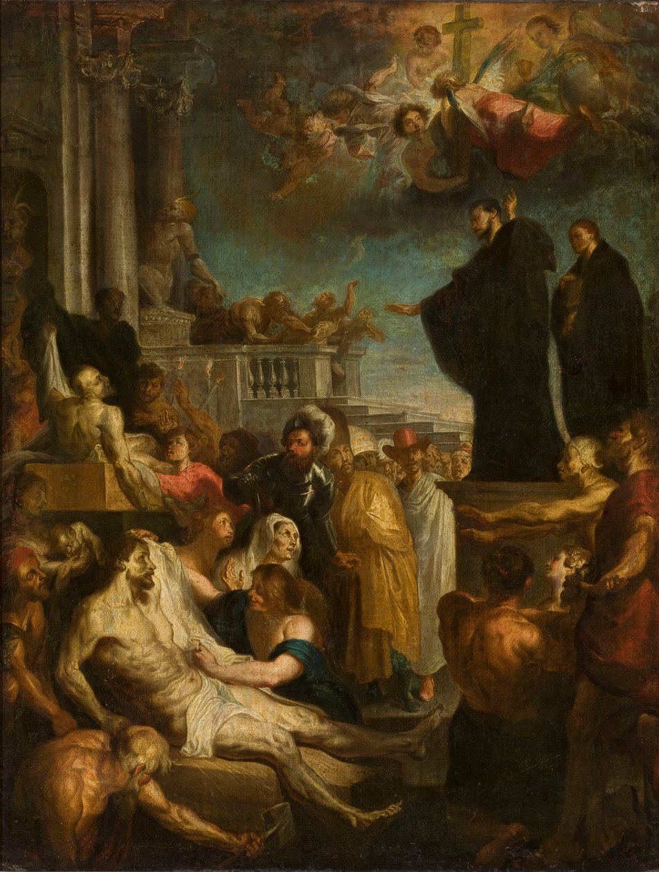 Święty Franciszek Ksawery uzdrawiający chorych autorstwa Peter Paul Rubens