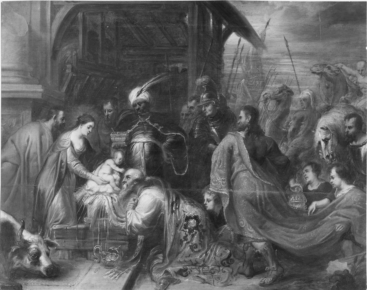 Pokłon Trzech Króli autorstwa Peter Paul Rubens