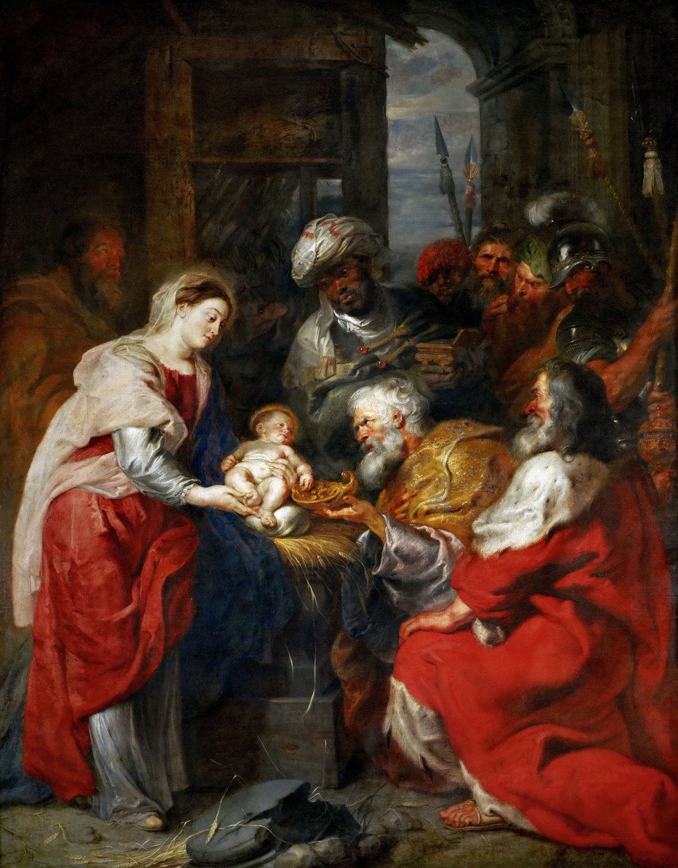 Pokłon Trzech Króli autorstwa Peter Paul Rubens