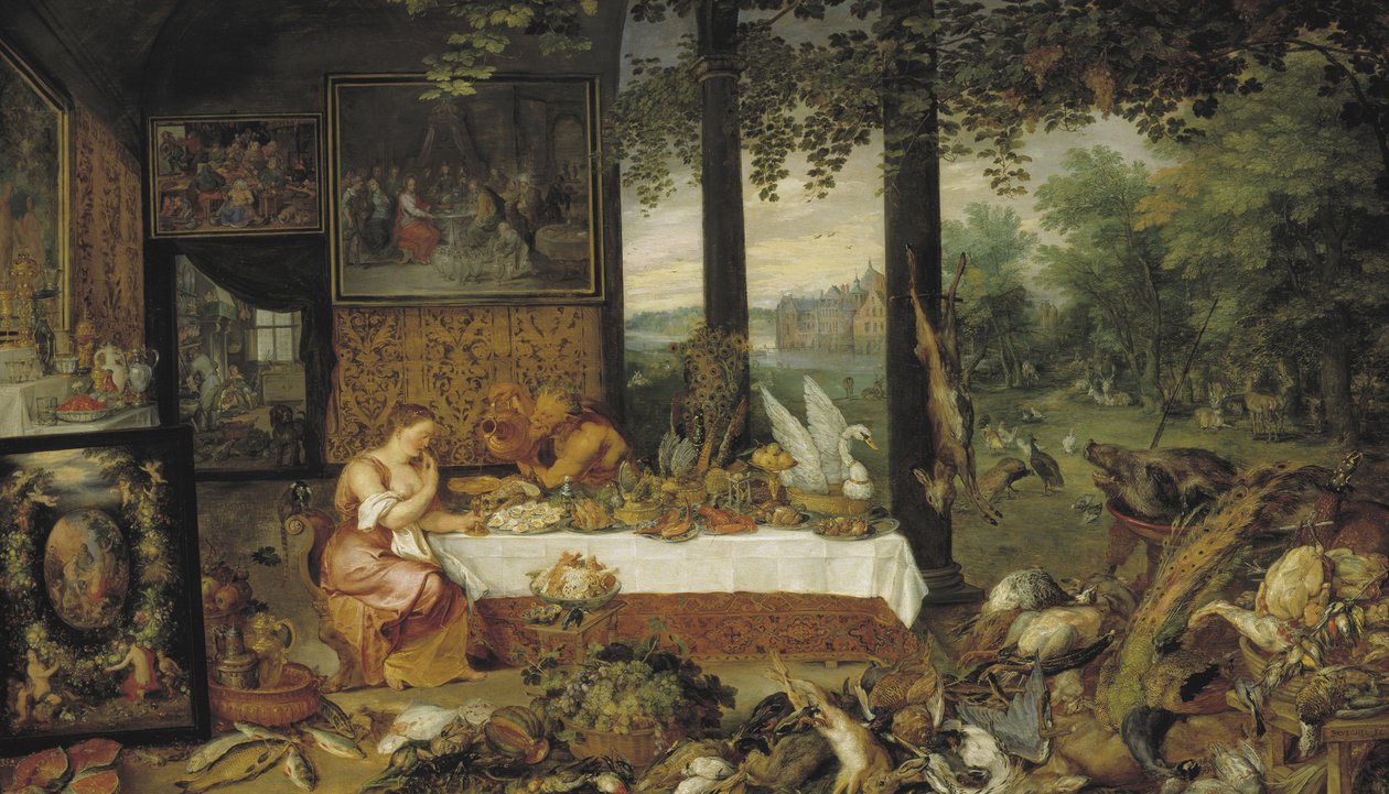 Alegoria smaku autorstwa Peter Paul Rubens