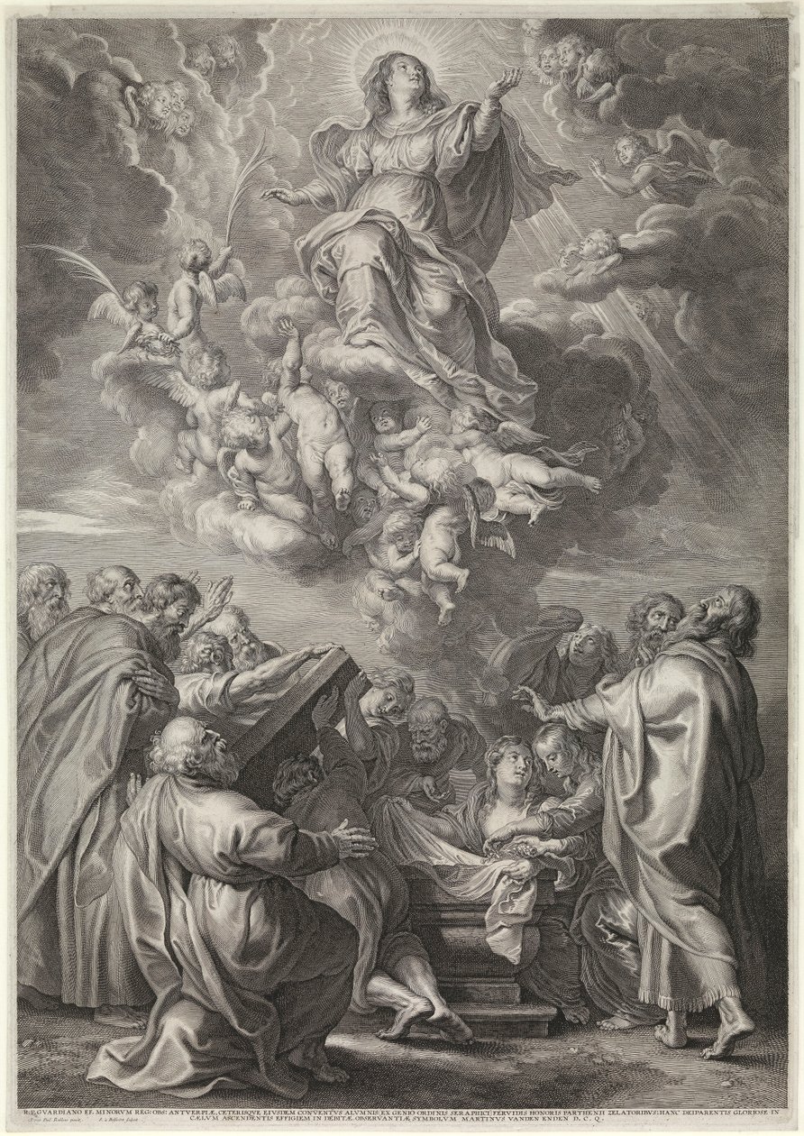 Wniebowzięcie Najświętszej Maryi Panny autorstwa Peter Paul Rubens