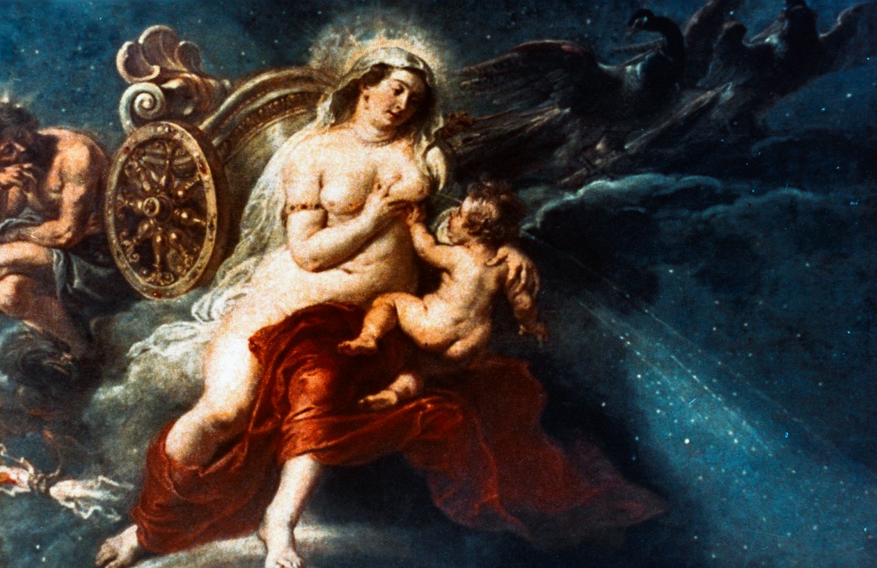 Narodziny Drogi Mlecznej, 1668 autorstwa Peter Paul Rubens
