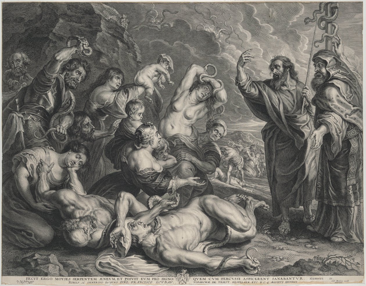 Wąż miedziany autorstwa Peter Paul Rubens