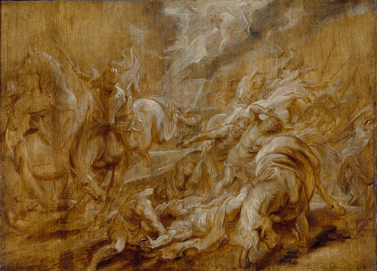 Nawrócenie św. Pawła, ok. 1616-1620 autorstwa Peter Paul Rubens