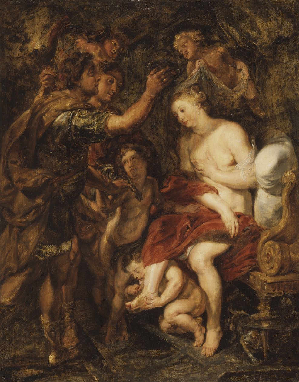 Koronacja Roksany autorstwa Peter Paul Rubens