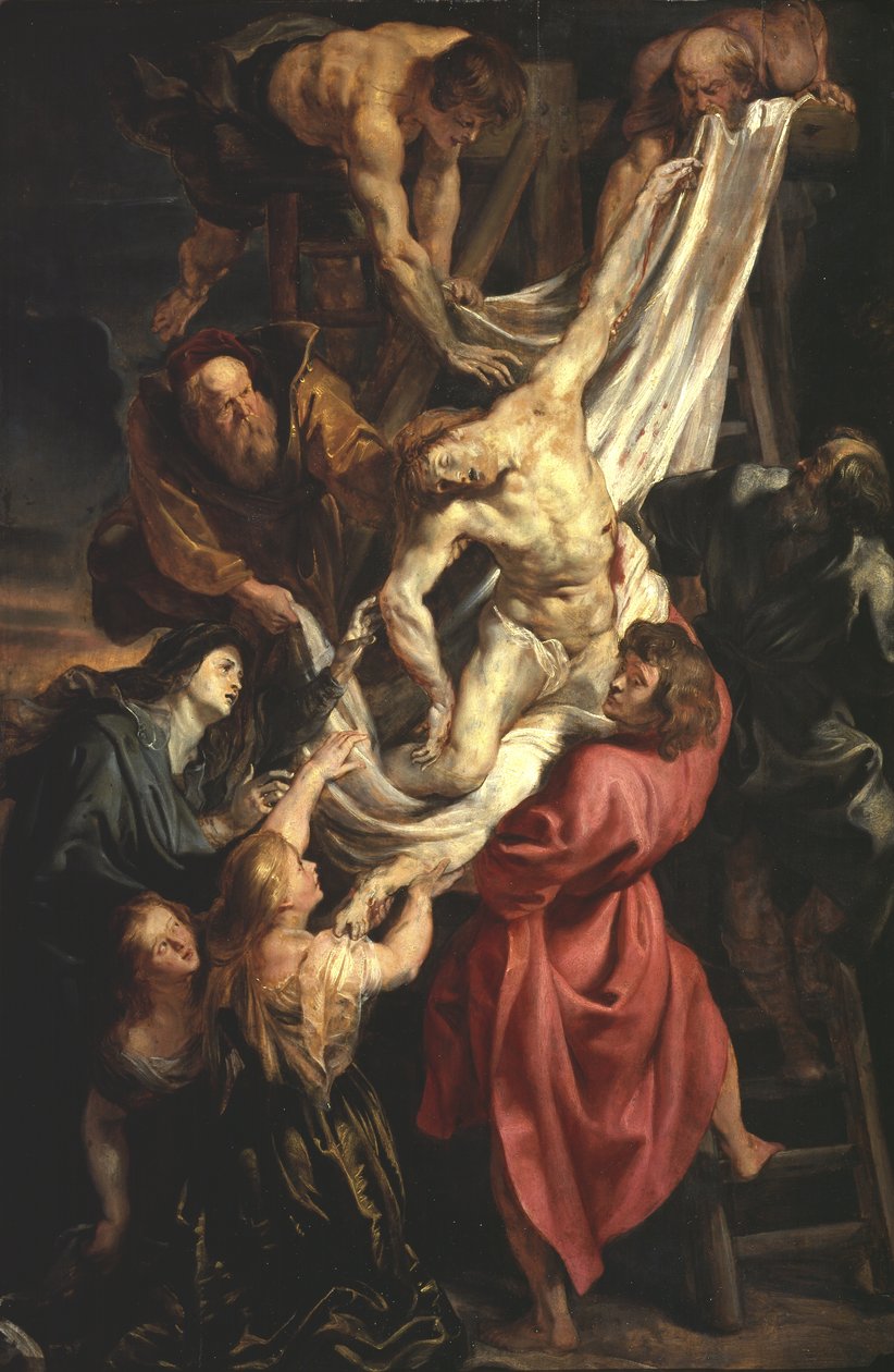 Zdjęcie z krzyża, 1611 autorstwa Peter Paul Rubens
