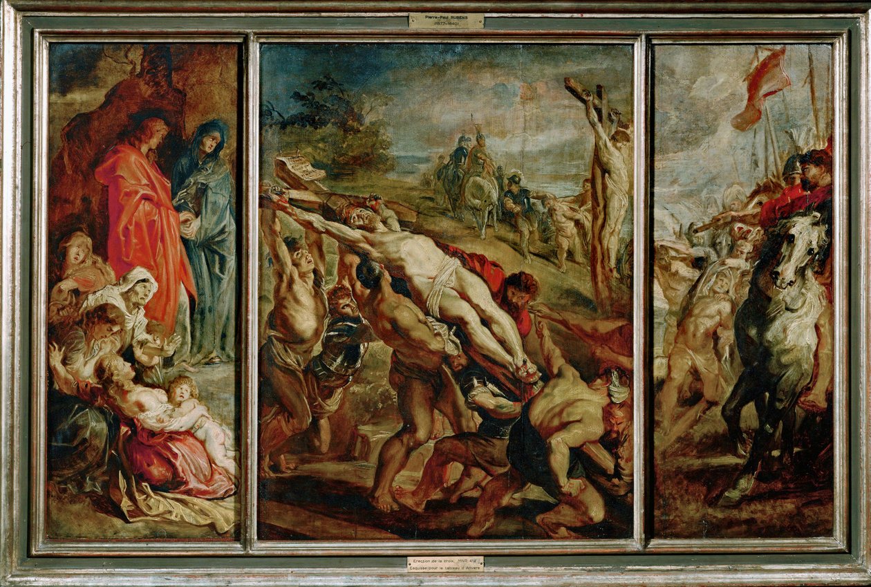 Podwyższenie Krzyża autorstwa Peter Paul Rubens
