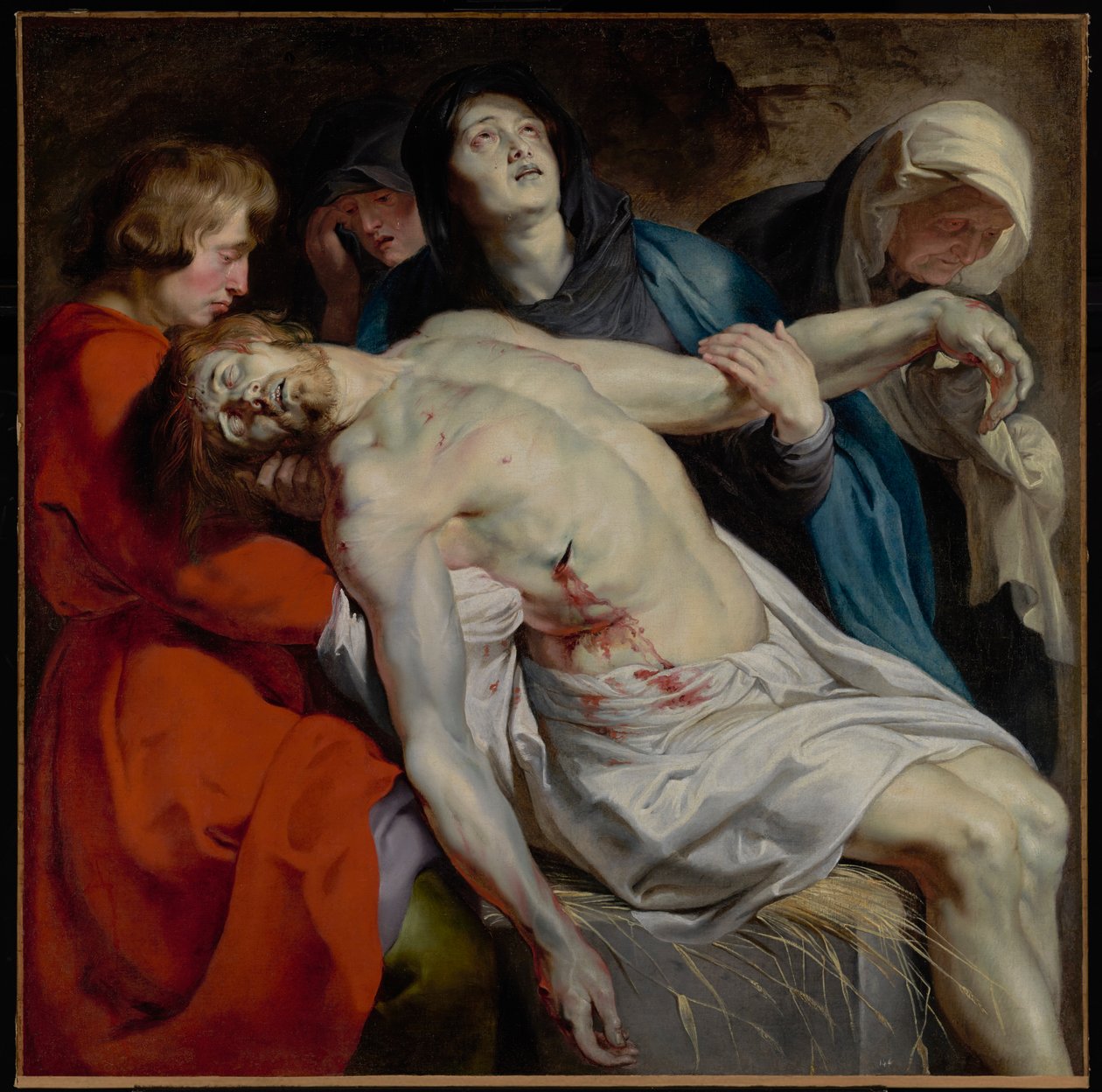Złożenie do grobu, ok. 1612 autorstwa Peter Paul Rubens