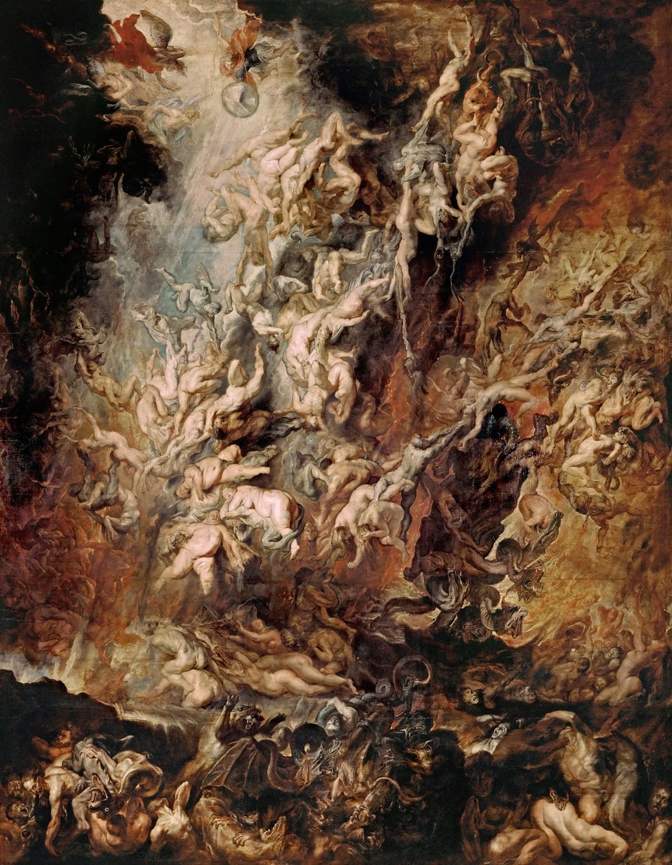 Upadek Potępionych, ok. 1930 1620. autorstwa Peter Paul Rubens