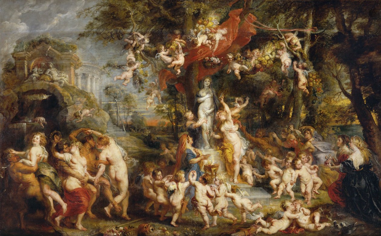 Święto Wenus autorstwa Peter Paul Rubens