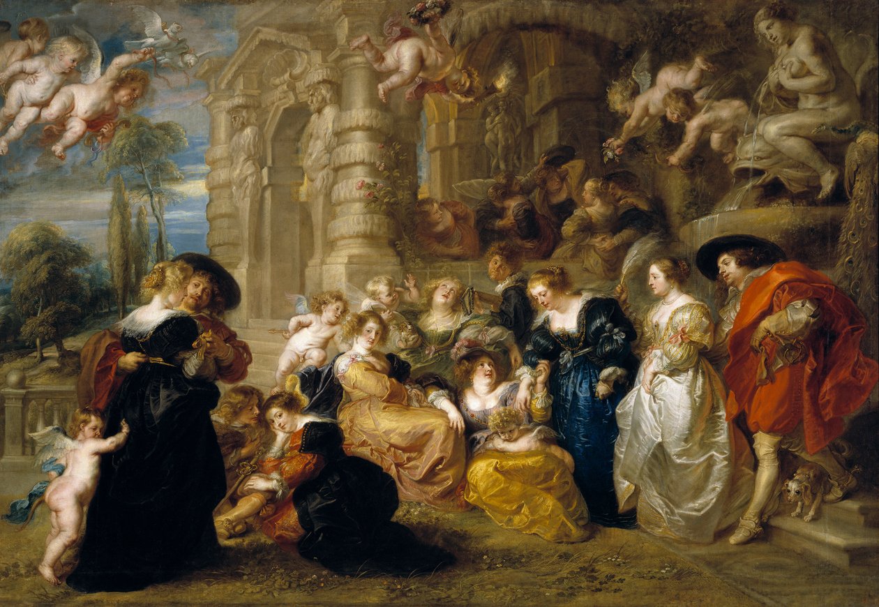 Ogród miłości autorstwa Peter Paul Rubens