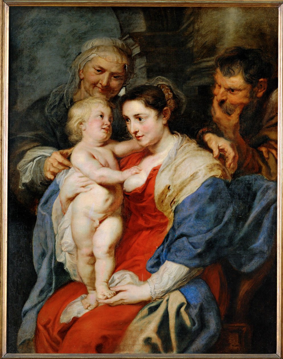 Święta Rodzina ze świętą Anną (obraz na płótnie) autorstwa Peter Paul Rubens