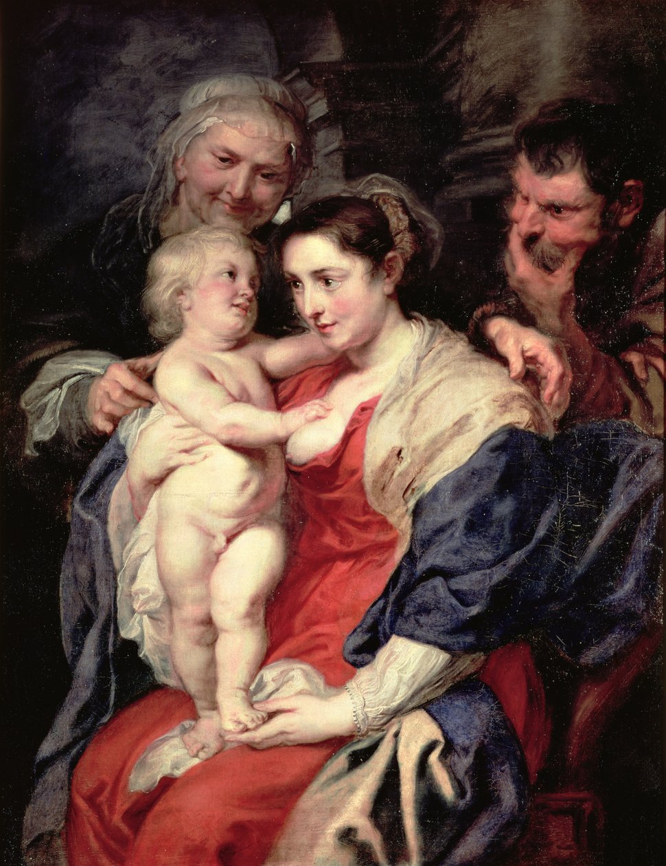 Święta Rodzina ze św. Anną autorstwa Peter Paul Rubens