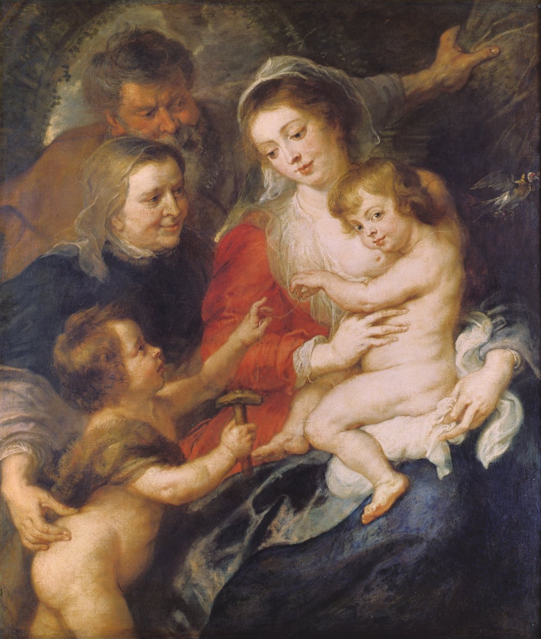 Święta Rodzina ze św. Elżbietą i Dzieciątkiem św. Jan Chrzciciel, ok. 1634 autorstwa Peter Paul Rubens