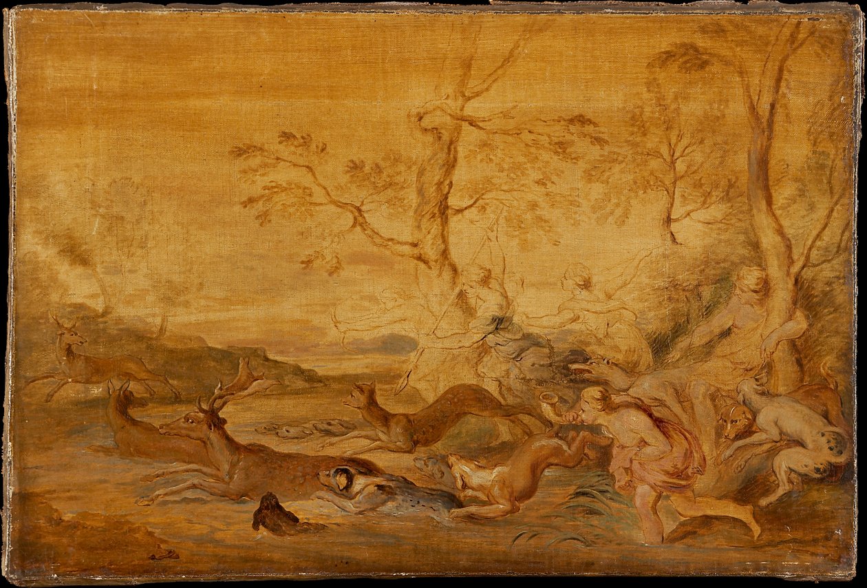 Polowanie Diany autorstwa Peter Paul Rubens