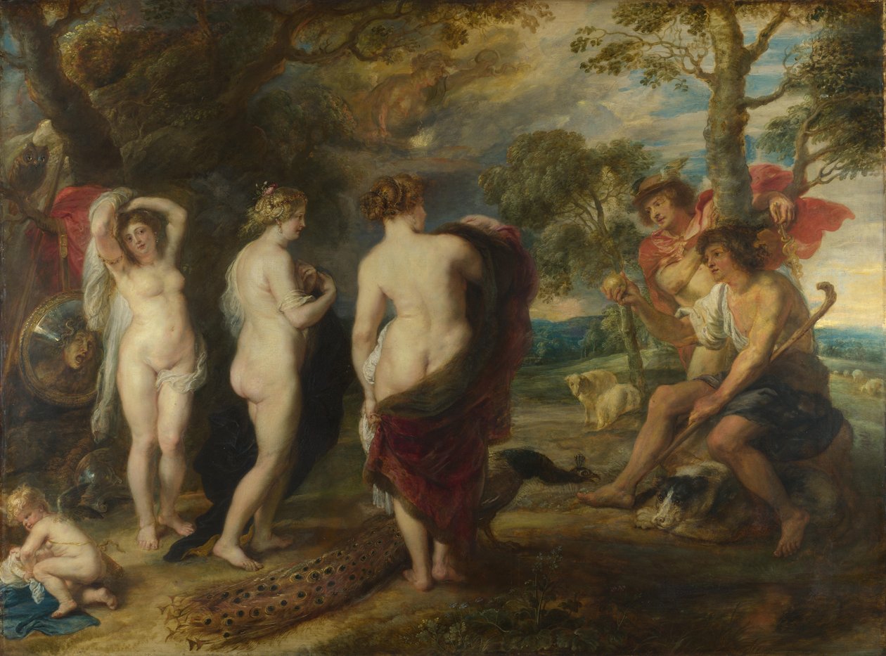 Sąd Parysa autorstwa Peter Paul Rubens