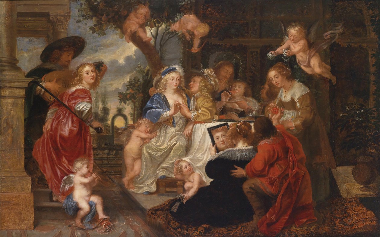 Ogród Miłości autorstwa Peter Paul, Rubens