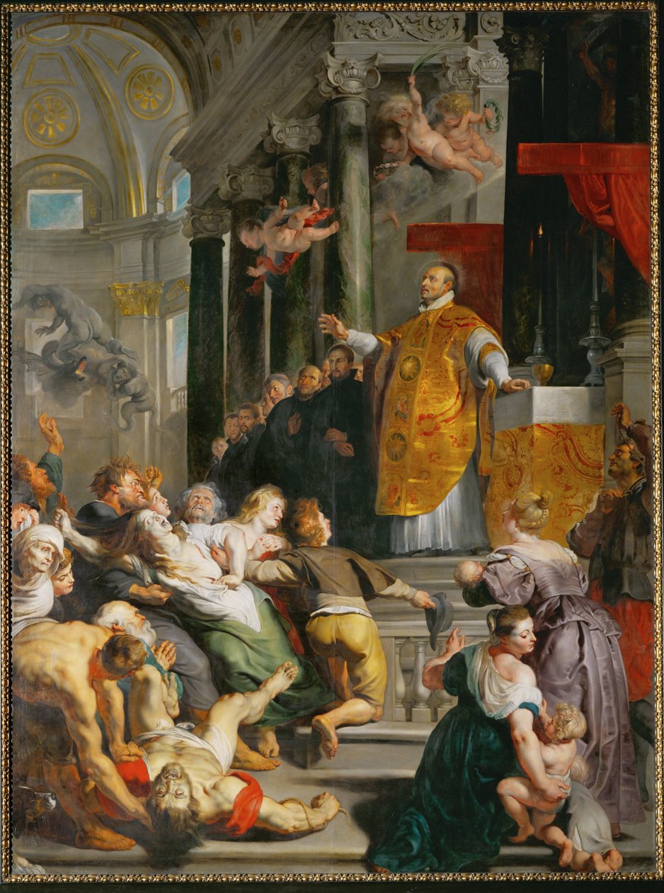 Cud świętego Ignacego Loyoli autorstwa Peter Paul Rubens