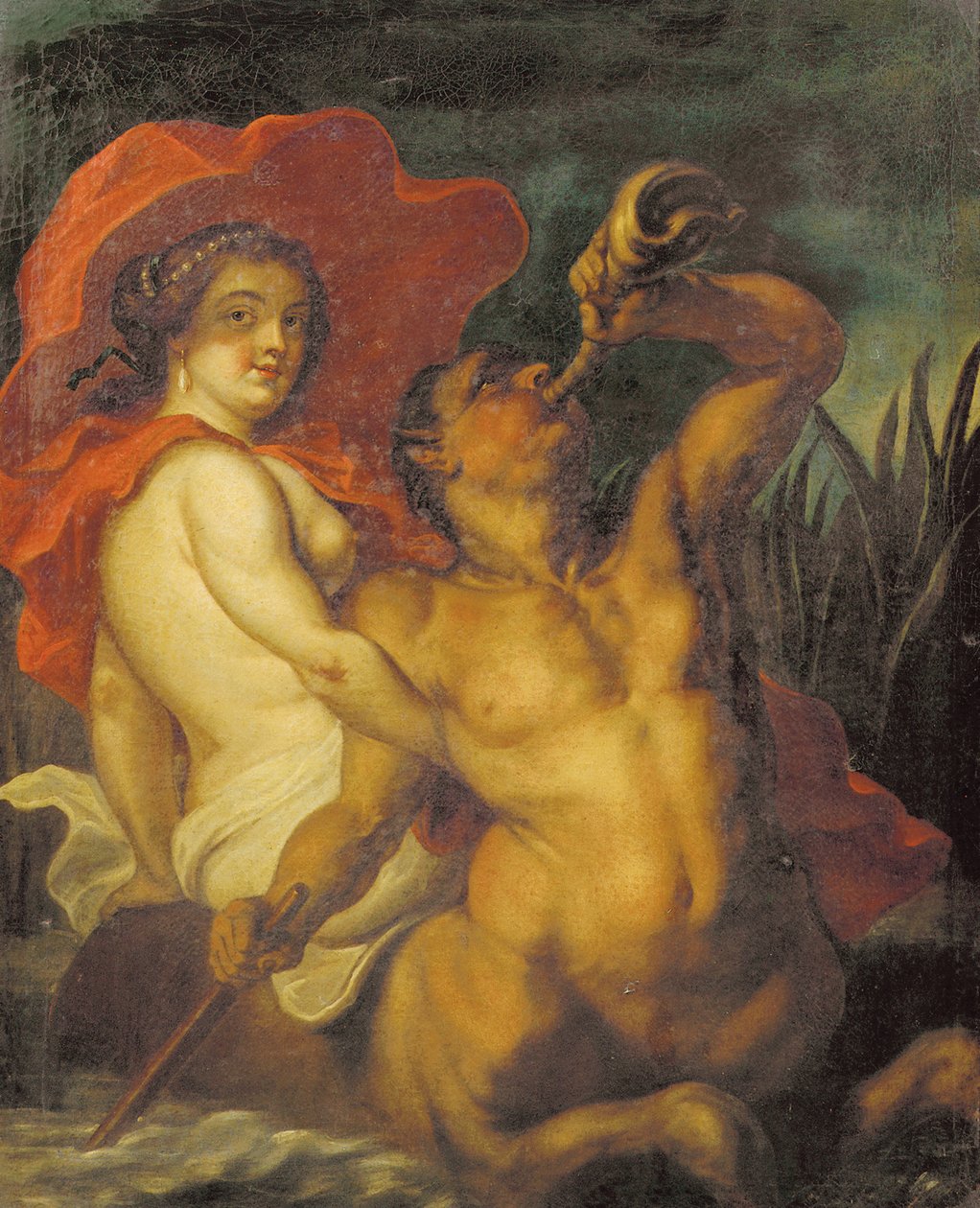Gwałt na Dejanira autorstwa Peter Paul Rubens