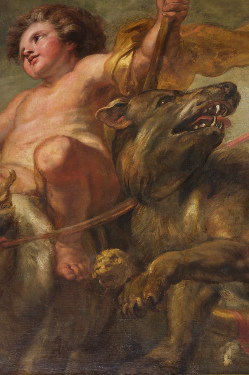 Sufit Rubensa, Dom Bankietowy, Whitehall, ok. 1629-34 (olej na płótnie) autorstwa Peter Paul Rubens