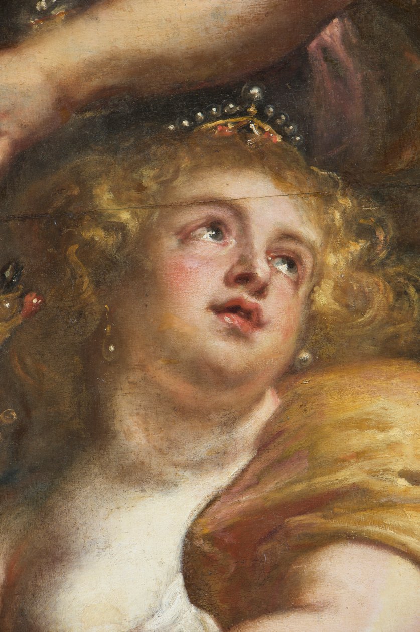 Sufit Rubensa, Dom Bankietowy, Whitehall, ok. 1629-34 (olej na płótnie) autorstwa Peter Paul Rubens