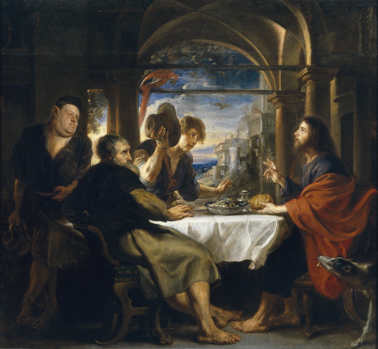 Wieczerza w Emaus, 1638 autorstwa Peter Paul Rubens