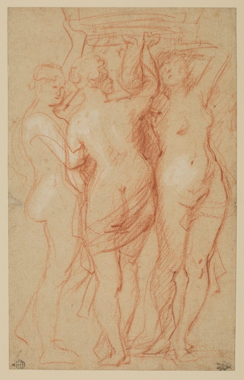 Trzy Gracje autorstwa Peter Paul Rubens
