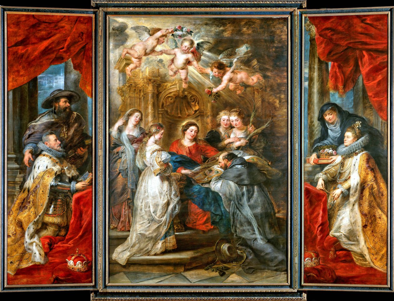 Tryptyk świętego Ildefonsa autorstwa Peter Paul Rubens