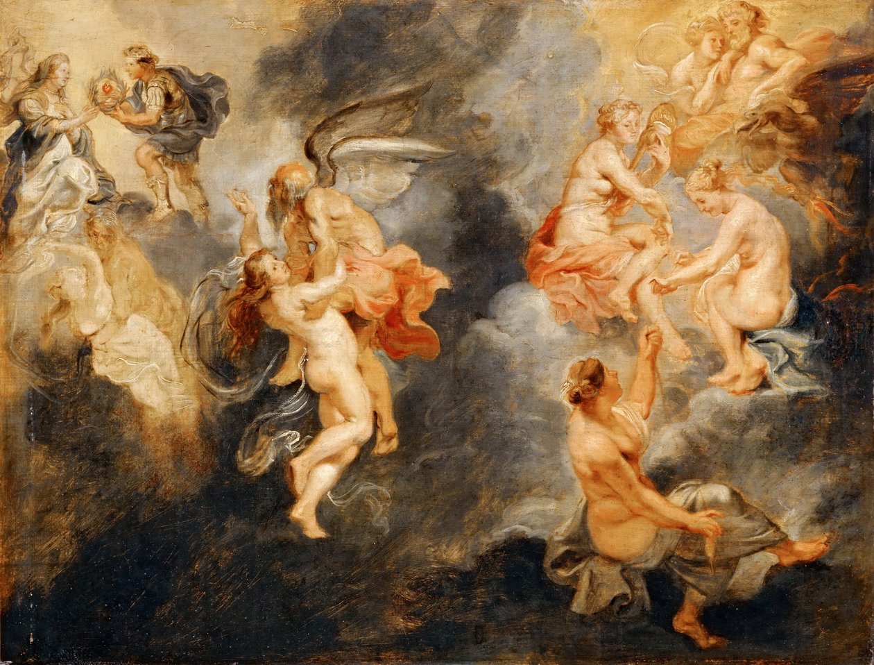 Triumf prawdy Cykl Marie de Medici autorstwa Peter Paul Rubens
