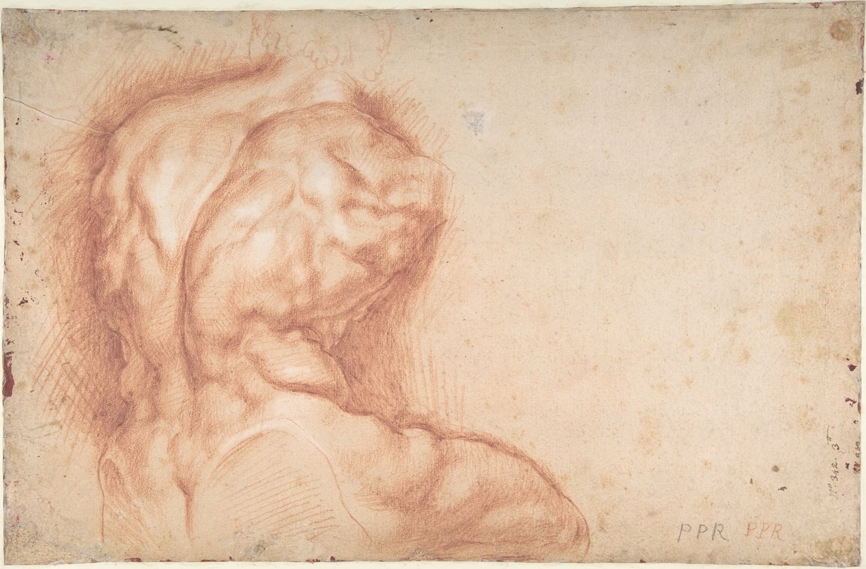 Matka Boska adorowana przez świętych (awers); Studium torsu Belwederskiego (rewers) autorstwa Peter Paul Rubens