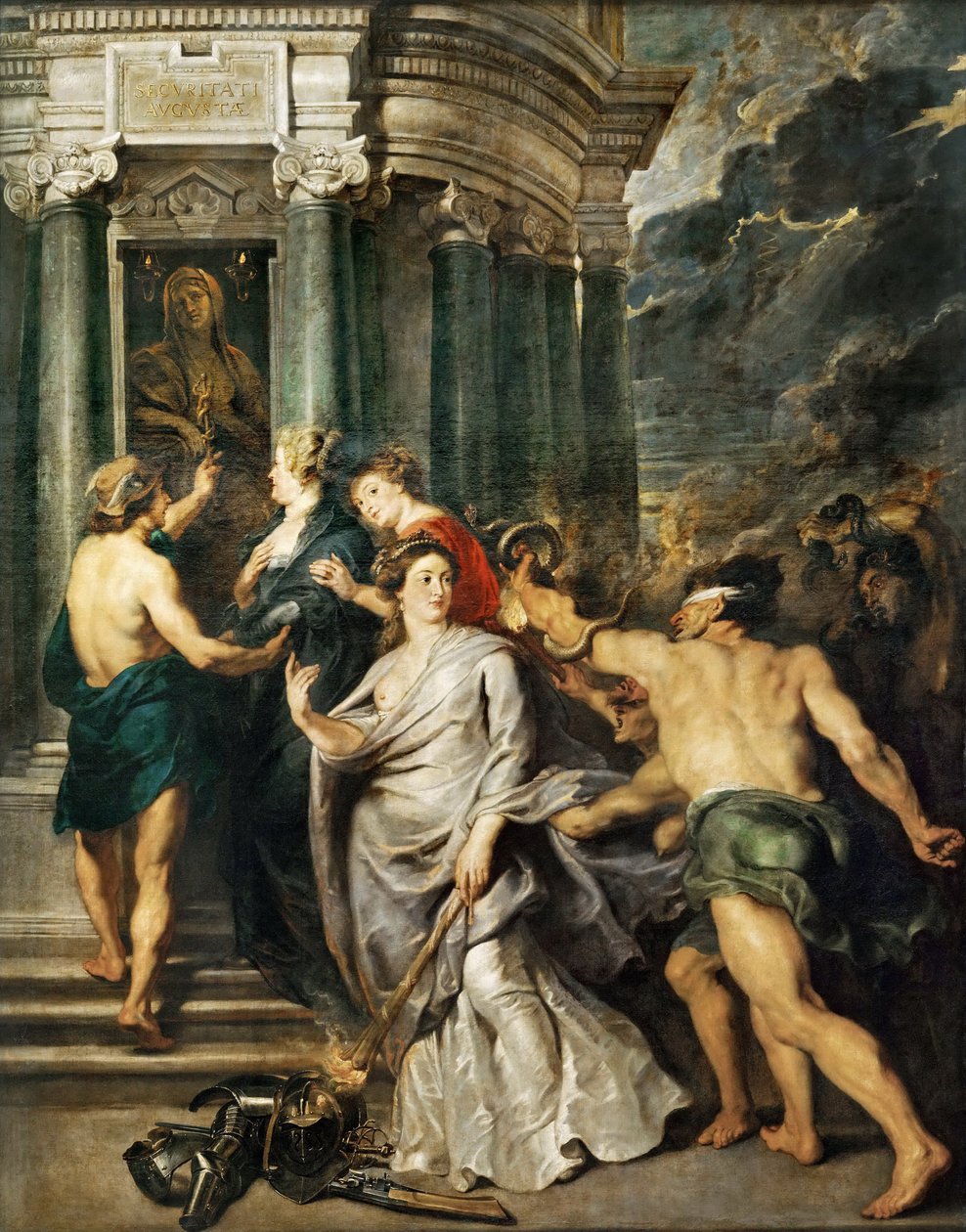 Zawarcie pokoju w Angers Cykl Marie de Medici autorstwa Peter Paul Rubens