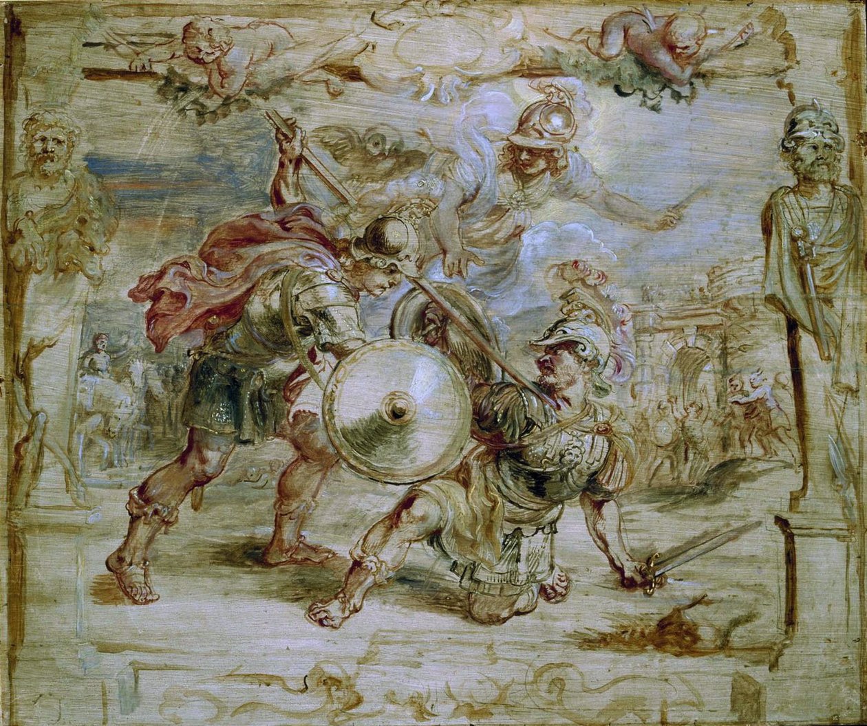 Śmierć Hektora, 1630-1635 autorstwa Peter Paul Rubens