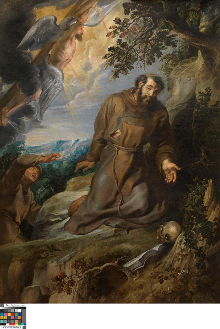 Stygmatyzacja świętego Franciszka z Asyżu autorstwa Peter Paul Rubens