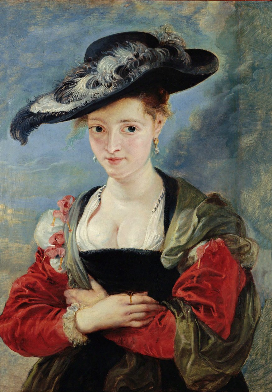 Słomkowy kapelusz autorstwa Peter Paul Rubens