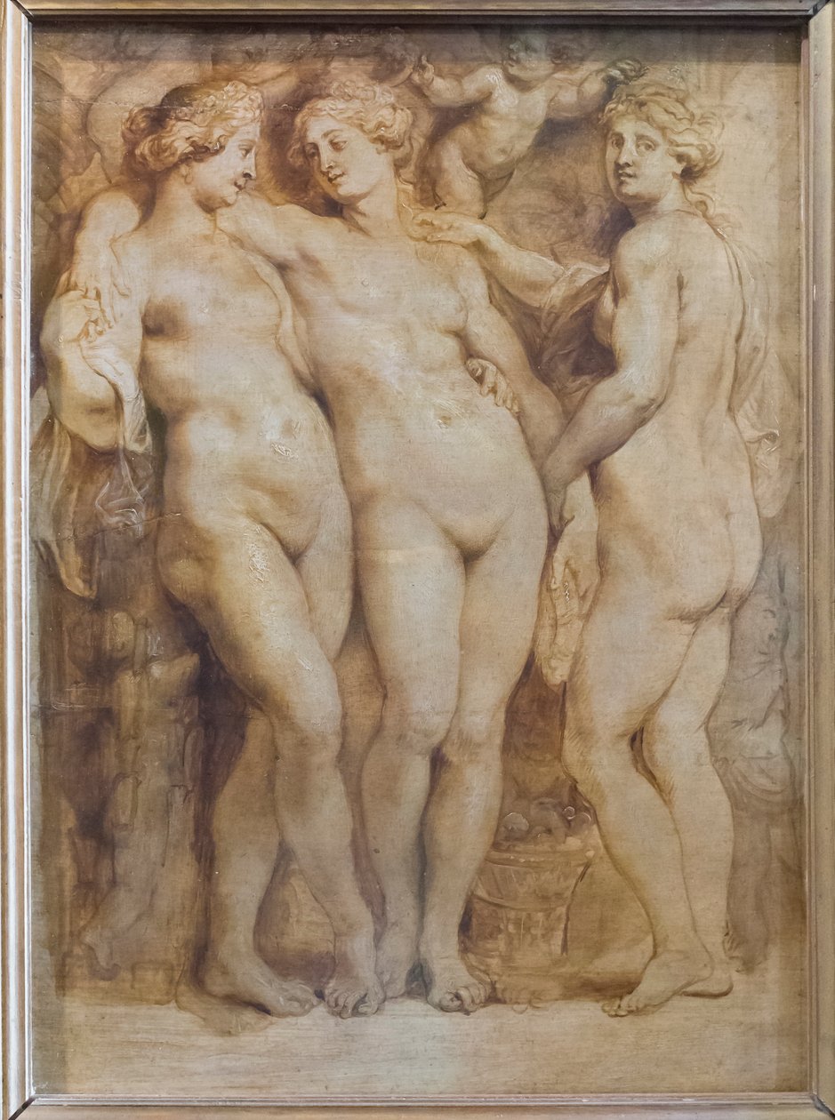 Trzy Gracje autorstwa Peter Paul Rubens